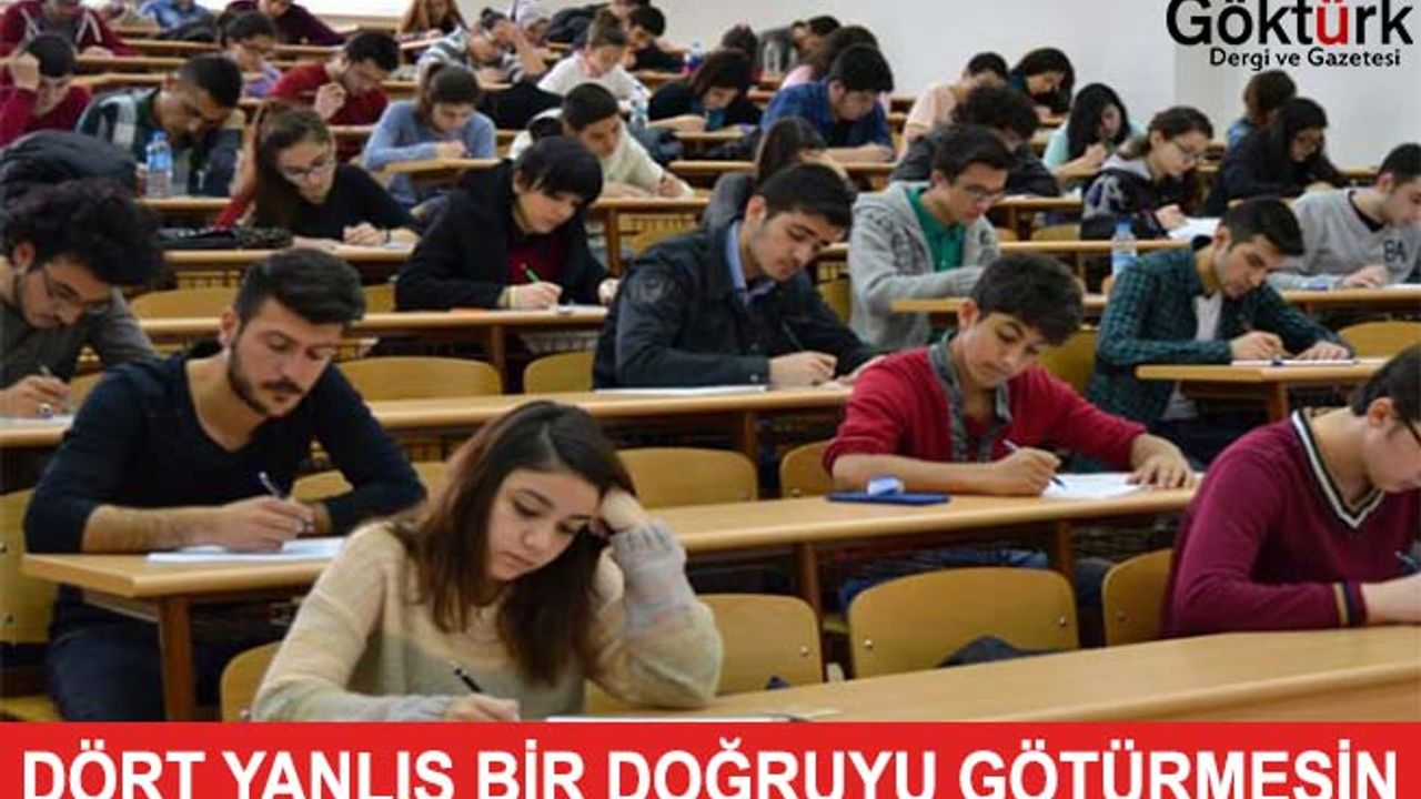 Dört Yanlış Bir Doğruyu Götürmesin Başvurusu
