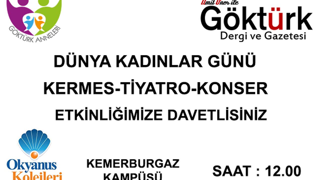 Okyanus Koleji'nde Dünya Kadınlar Günü Etkinliği