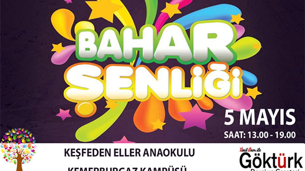 Keşfeden Eller Anaokulu'nda Bahar Şenliği!