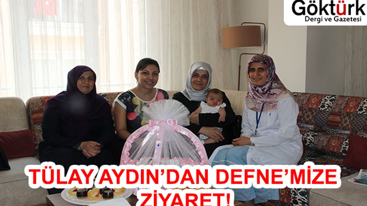 Eyüp Belediye Başkanı Remzi Aydın'ın Eşi Tülay Aydın'dan Evimize Ziyaret!