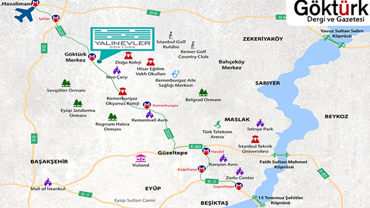 GAYRETTEPE-KEMERBURGAZ-YENİ HAVALİMANI METRO HATTI