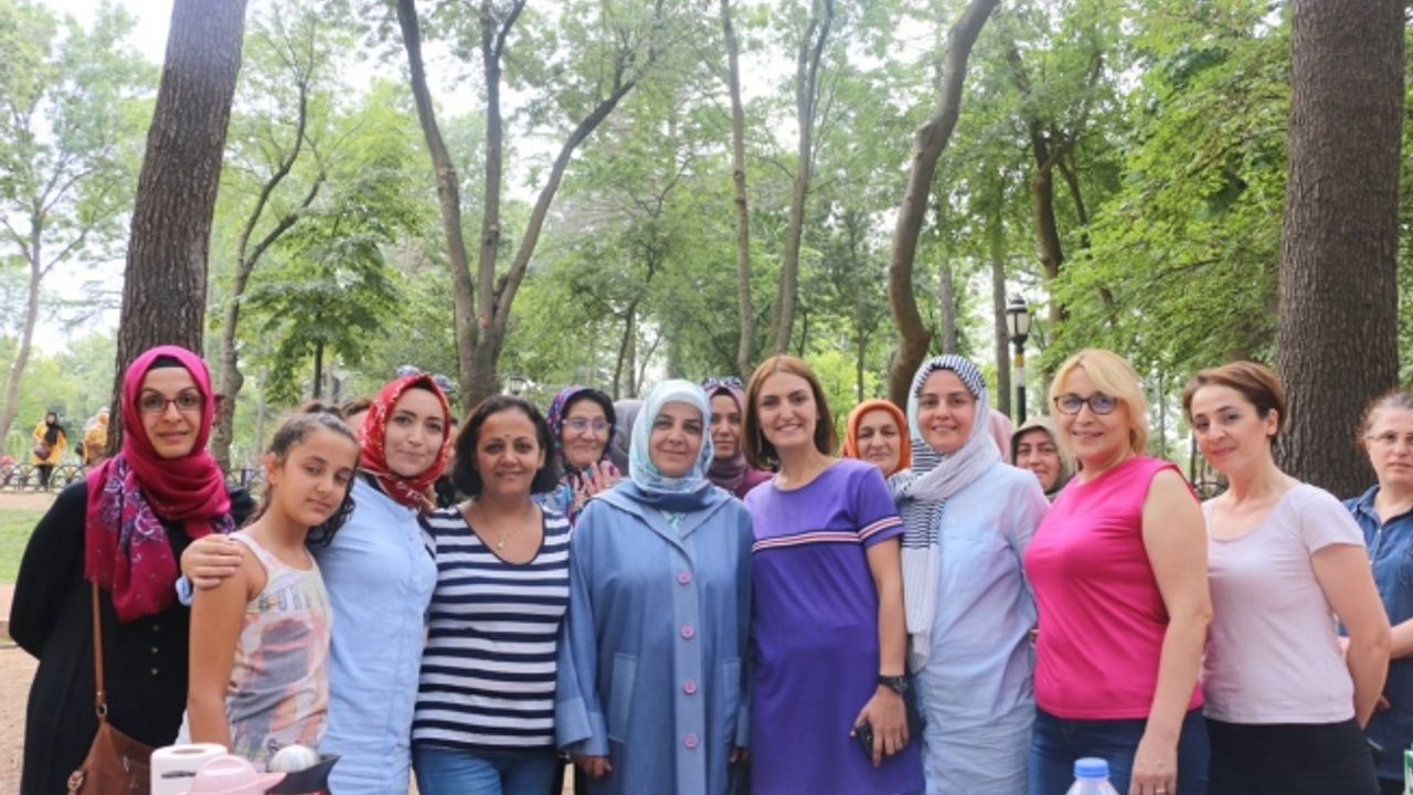 Eyüpsultanlı sporcu kadınlar piknikte buluştu!