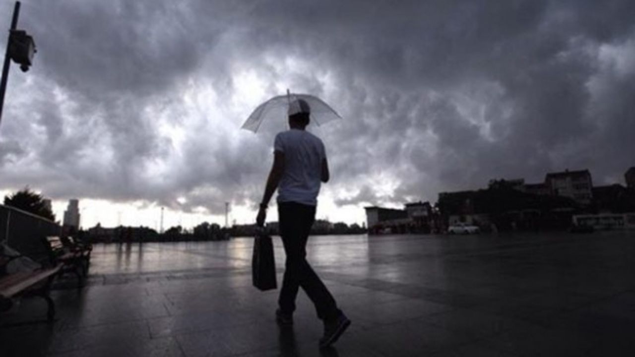 İstanbul hava durumu! Meteoroloji'den dolu yağışından sonra şimdi de sağanak yağış uyarısı