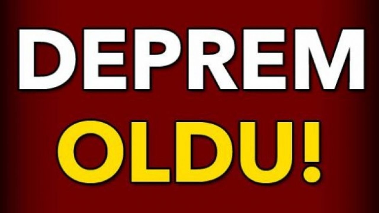 Osmaniye'de korkutan deprem! (Kandilli Son depremler)