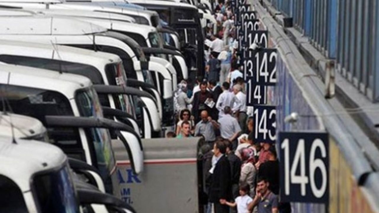 Kurban Bayramının 9 gün olmasıyla birlikte otobüs biletleri tükendi