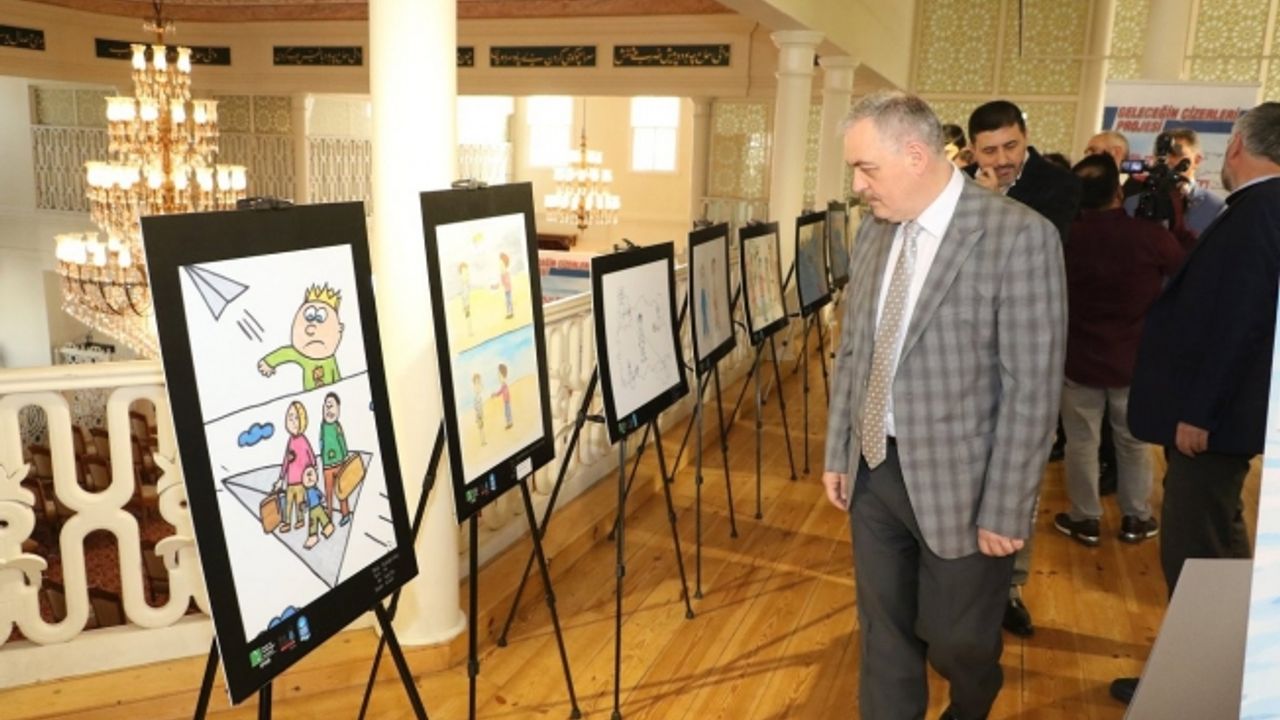"DÜNYA 5'DEN BÜYÜKTÜR" EYÜPSULTAN KARİKATÜR YARIŞMASI
