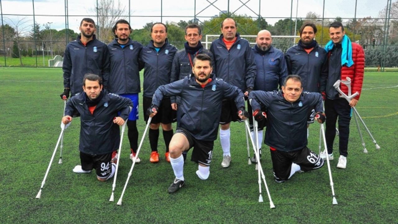 Göktürk Ampute Futbol Takımı Şampiyonluğa Koşuyor