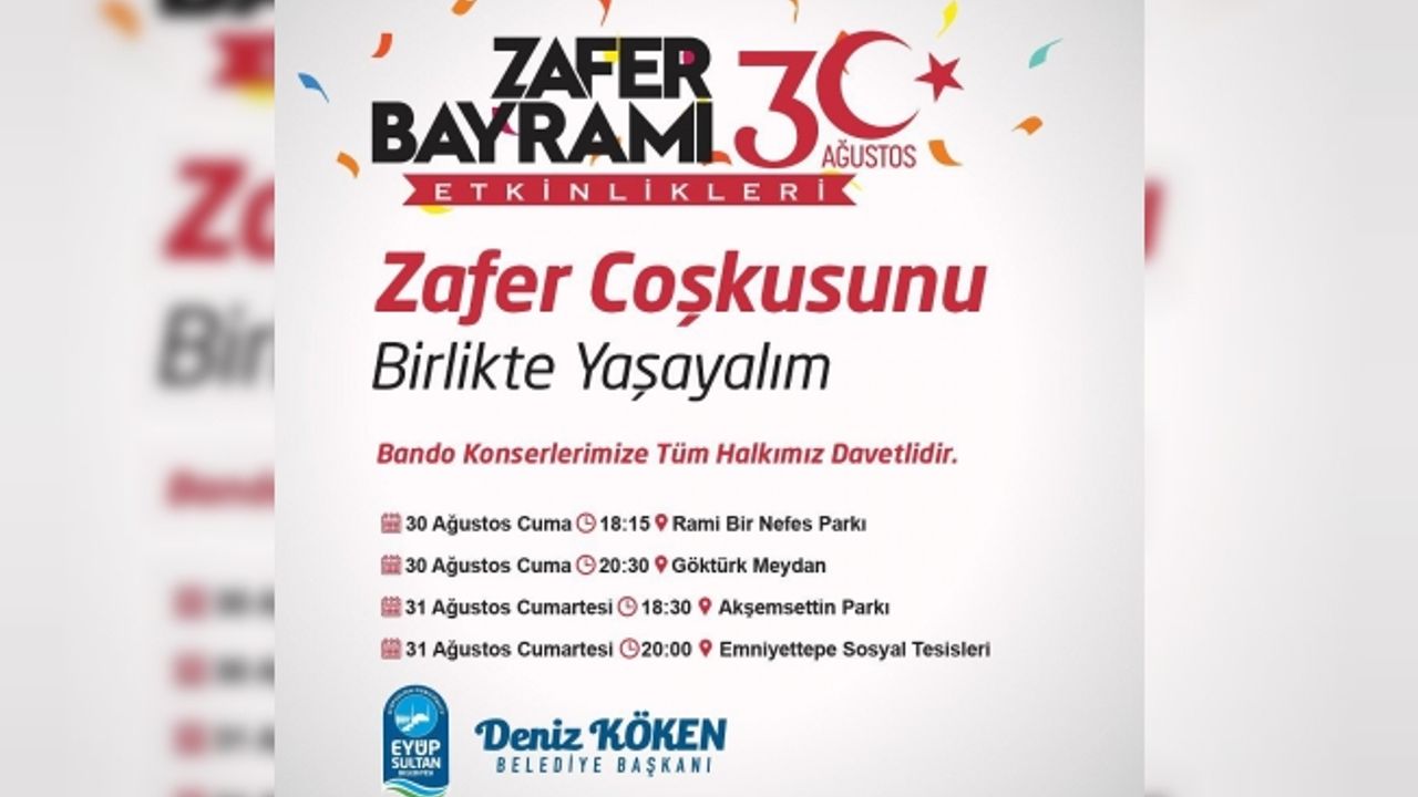 30 Ağustos Göktürk Zafer Bayramı Kutlaması