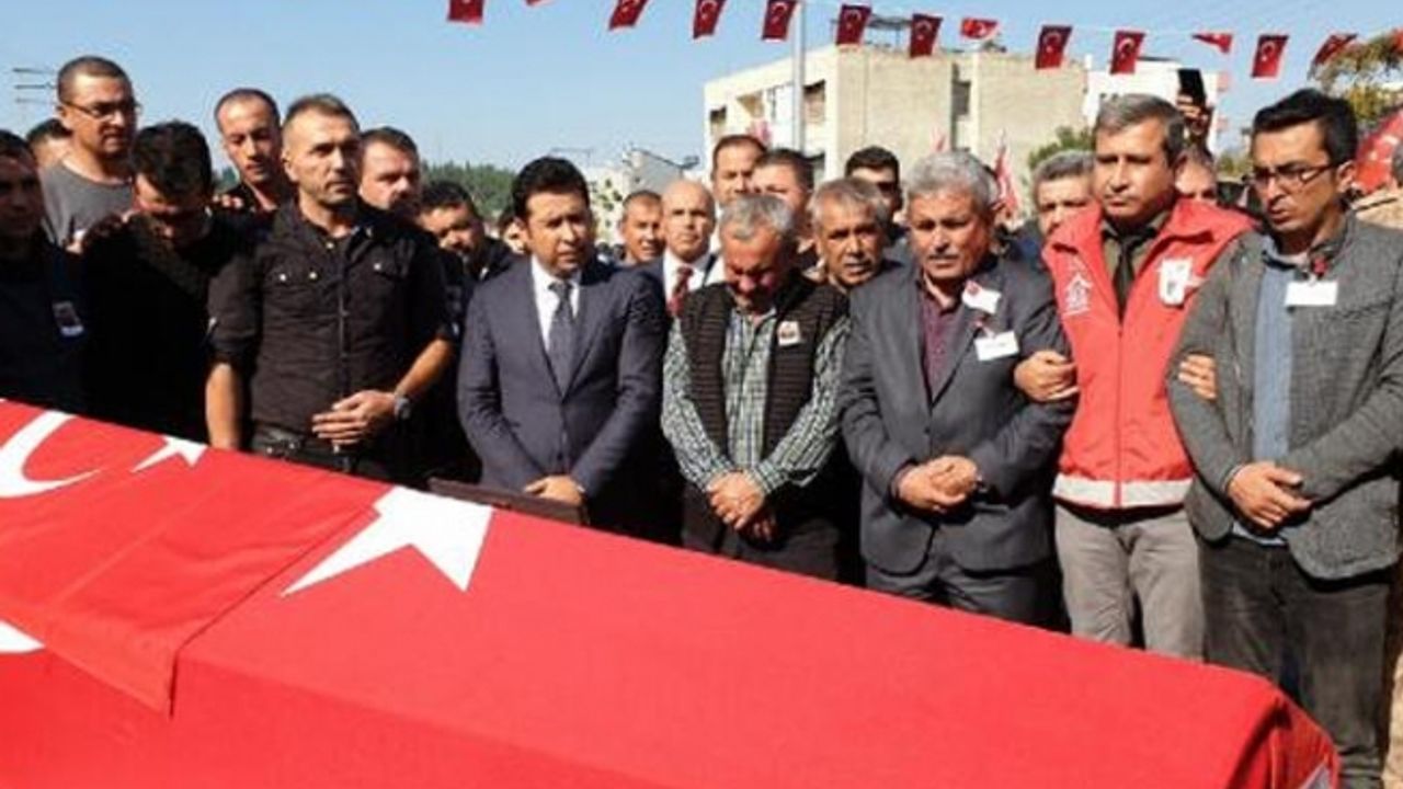 Şehit Uzman Çavuş Topçu, son yolculuğuna uğurlandı