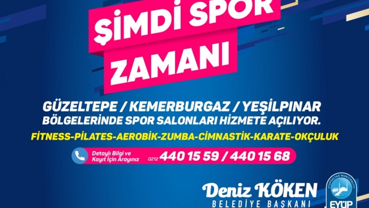 Eyüpsultan 3 Yeni Spor Salonuna Kavuşuyor