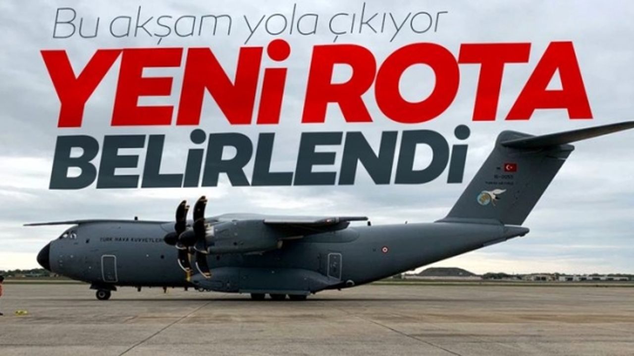 SON DAKİKA! Yeni yardım uçağımız bugün havalanıyor; Rota Somali...