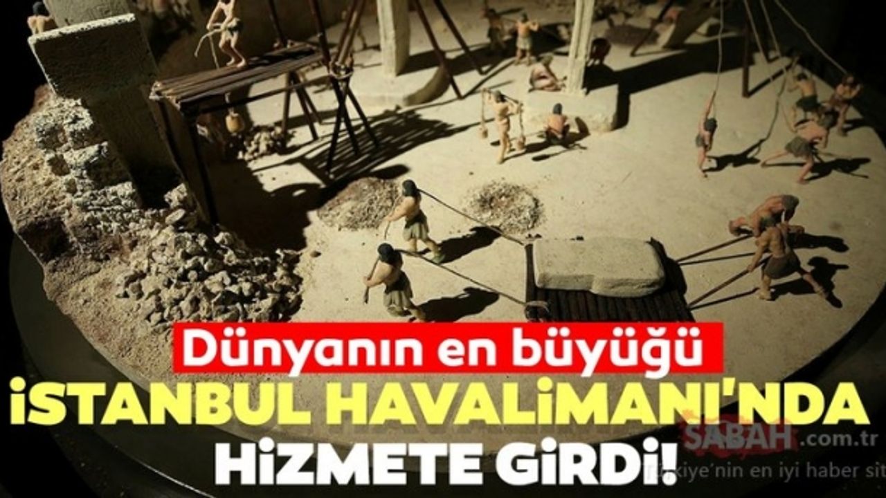 Dünyanın en büyüğü! İstanbul Havalimanı'nda hizmete girdi