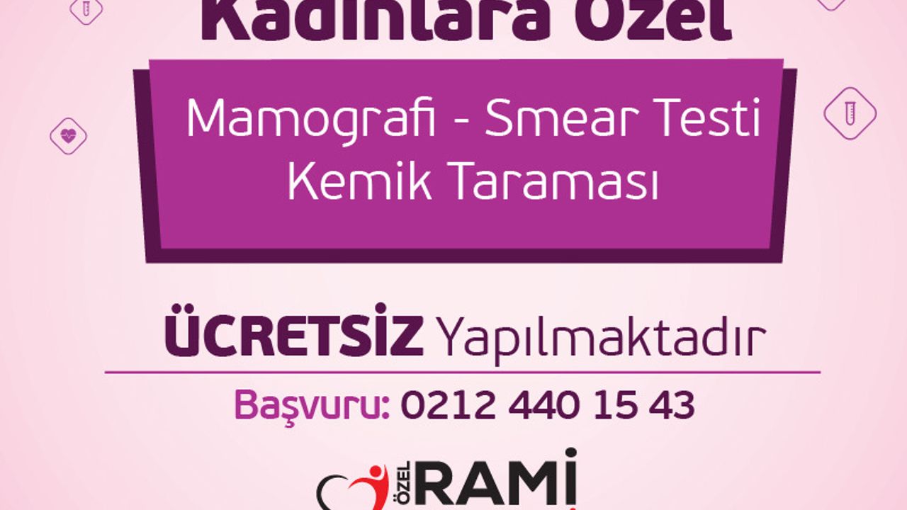 40 Yaş Üstü Kadınlara Ücretsiz Sağlık Hizmeti