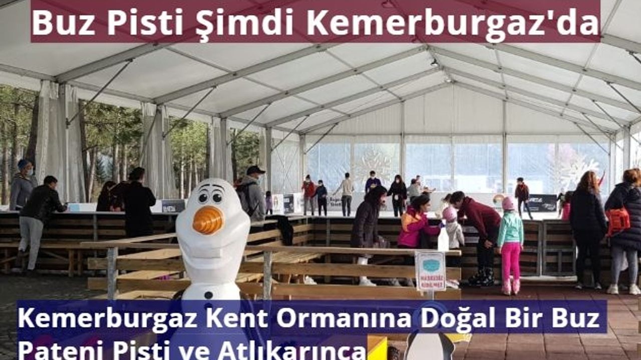 Kemerburgaz Doğal Buz Pisti ve Atlıkarınca Sevenlerini Bekliyor