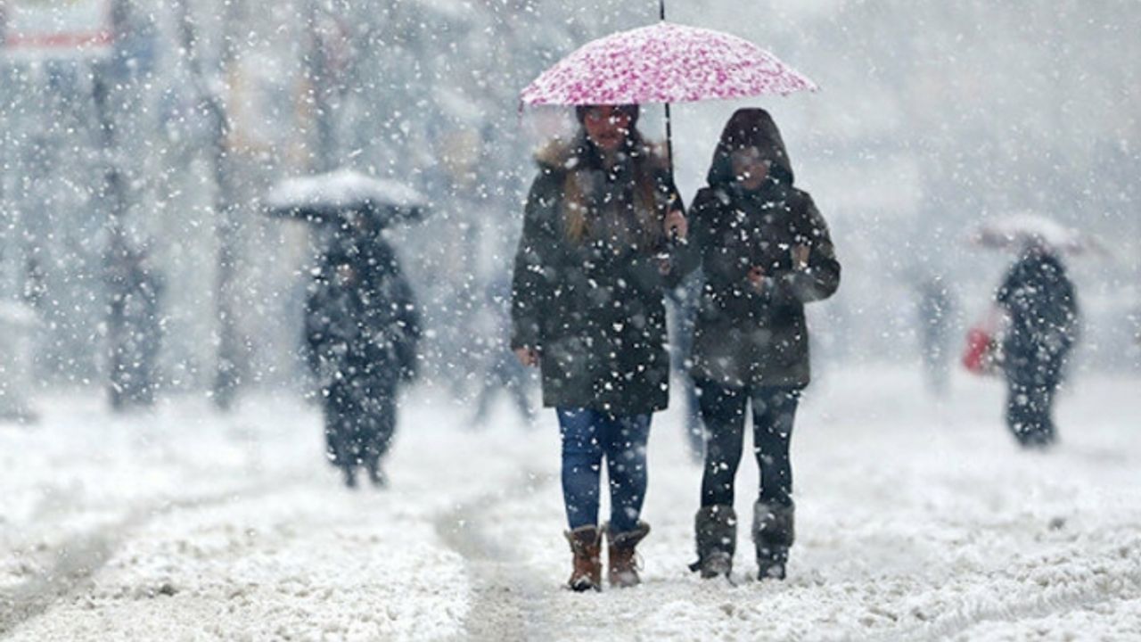 Meteoroloji'den son dakika hava durumu uyarısı! Sağanak yağmur ve kar yağışı...