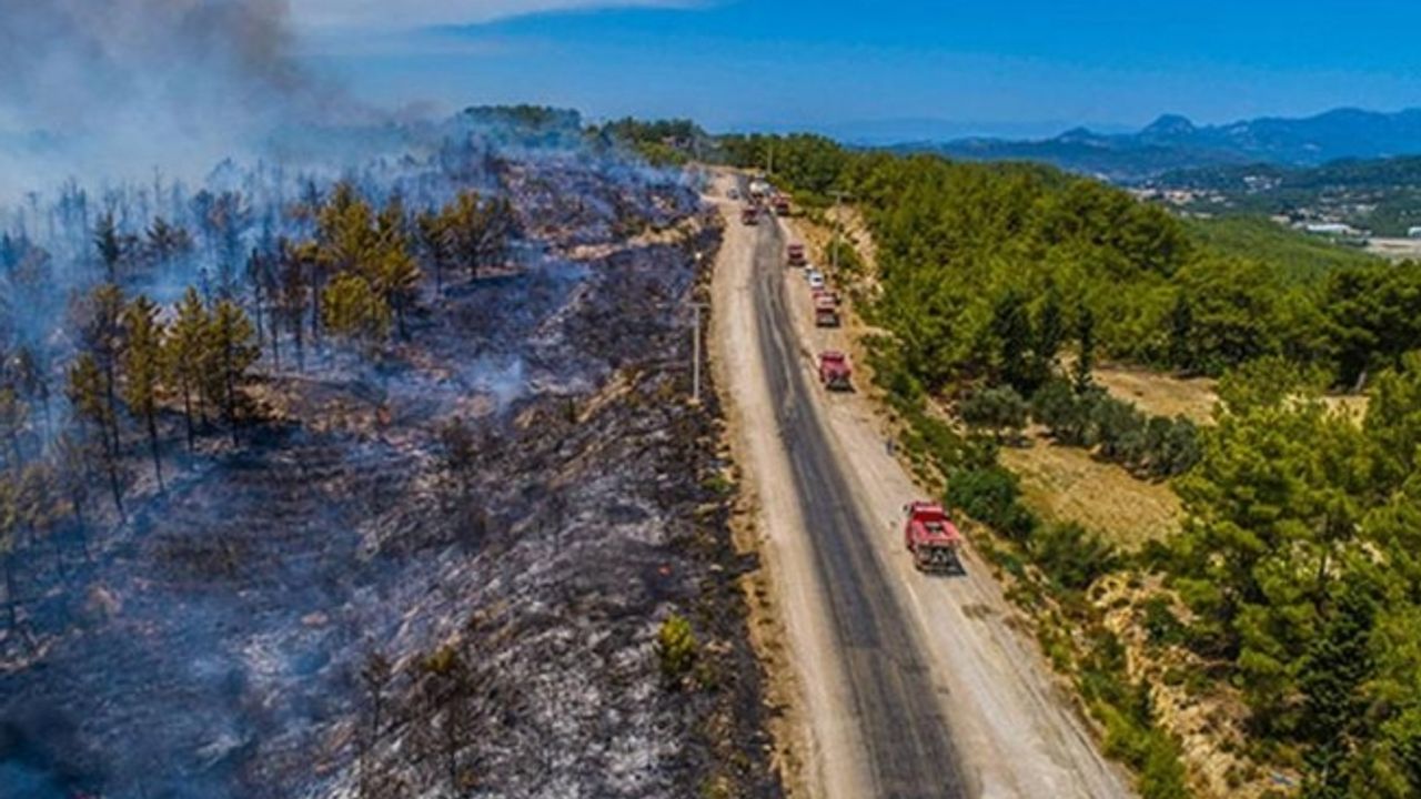 Yangınlarla mücadelede 11'inci gün... Sıcak bölgelerde son durum