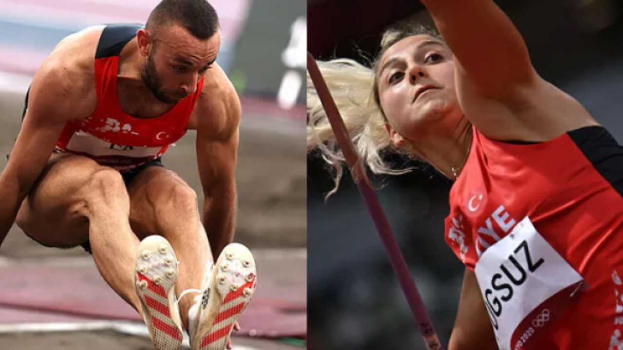Tokyo 2020'de üç adım atlamada Necati Er, ciritte ise Eda Tugsuz Finalde