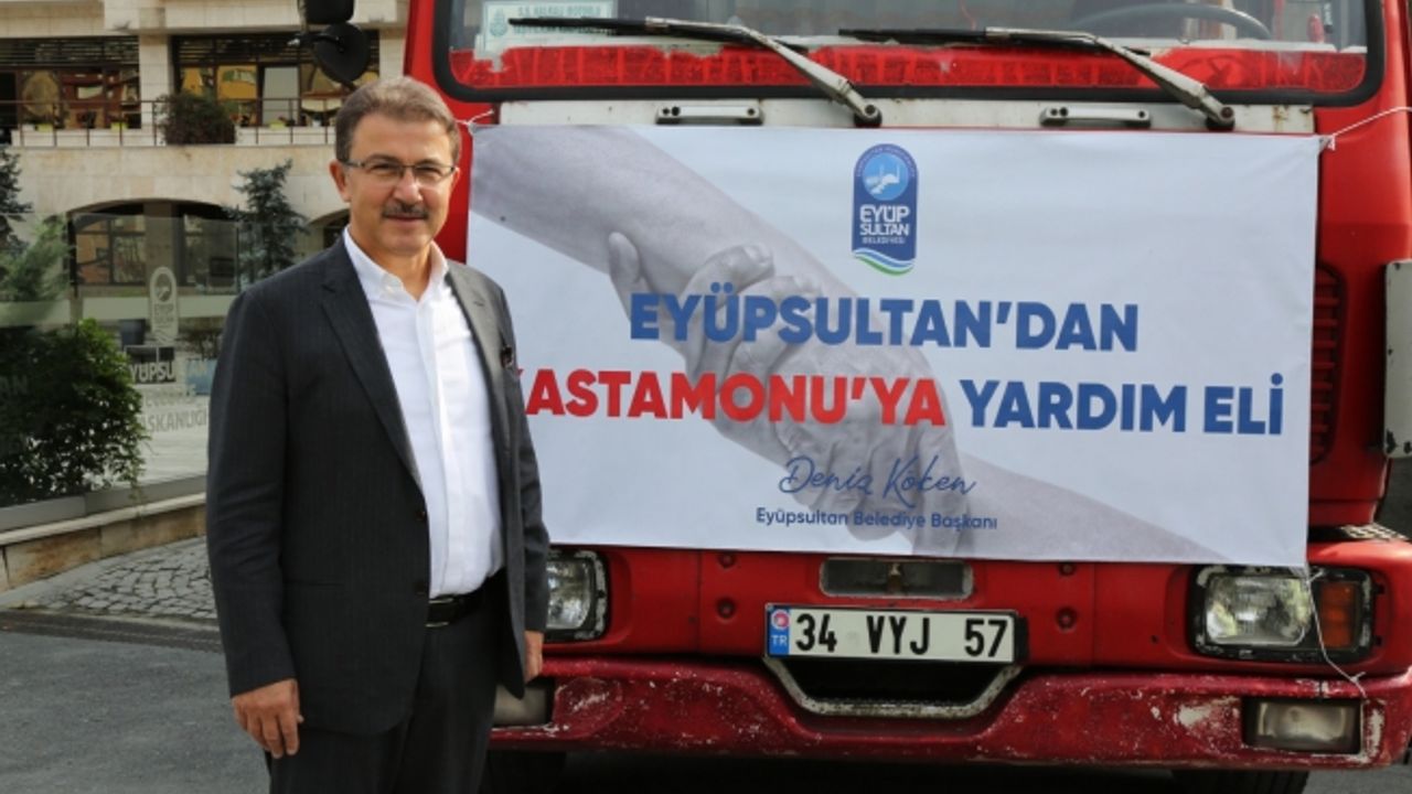 Eyüpsultan Belediyesi, Kastamonu'yu unutmuyor...