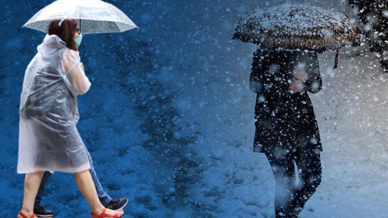 Meteoroloji'den sağanak ve kar uyarısı!
