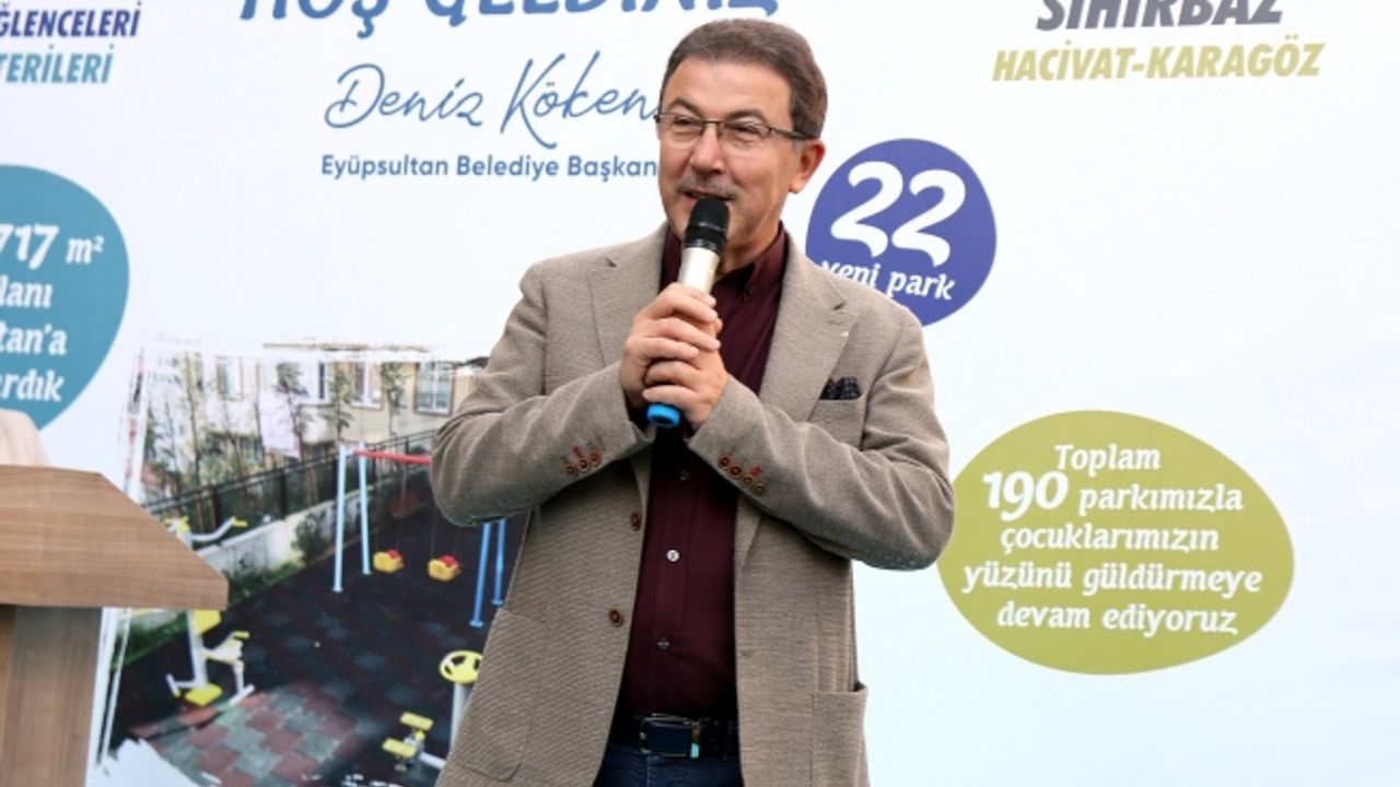 EYÜPSULTAN’DA 190 PARKLA ÇOCUKLARIN YÜZÜ GÜLÜYOR