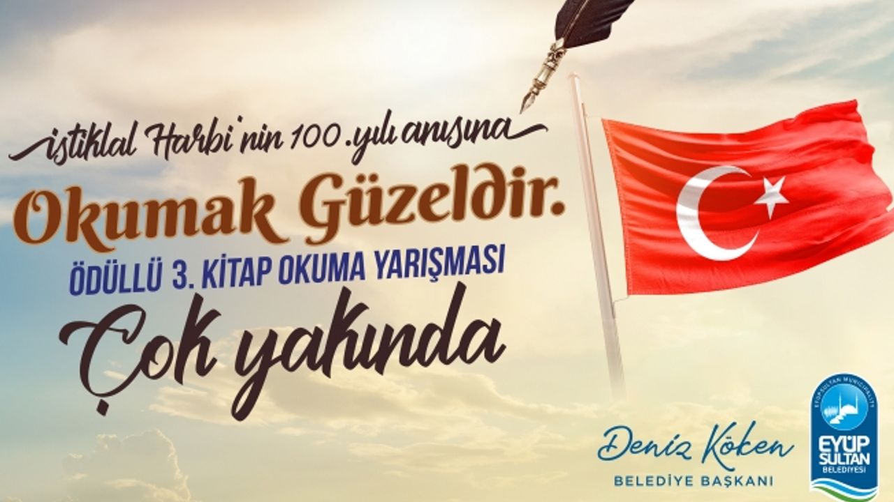 3. Okumak Güzeldir kitap okuma yarışması başlıyor