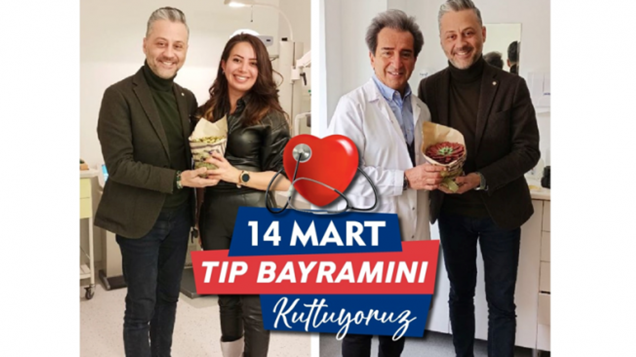 Göktürk Dergisi İmtiyaz Sahibi Ümit Öner'den Tıp Bayramı Kutlaması