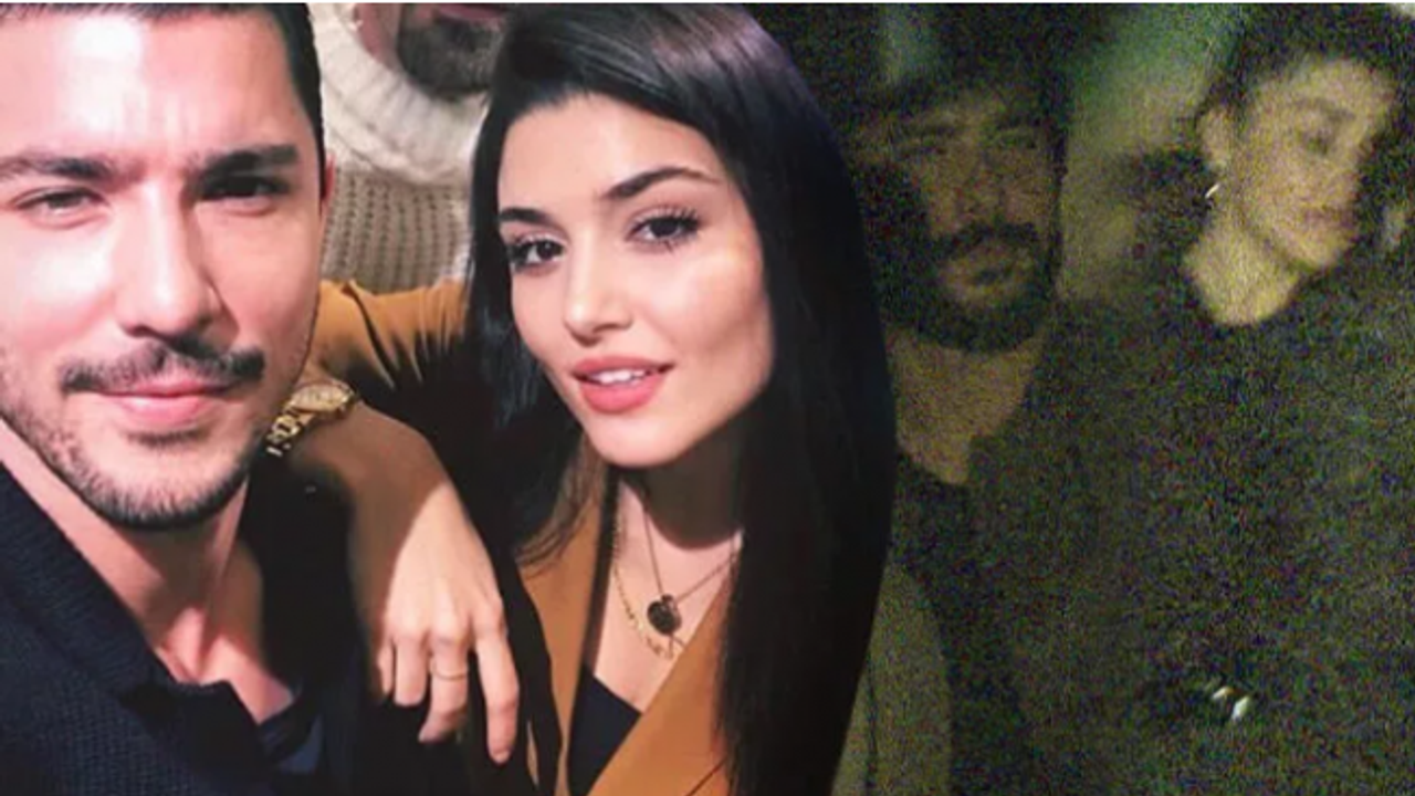 Hande Erçel ve Kaan Yıldırım'dan Sürpriz Aşk