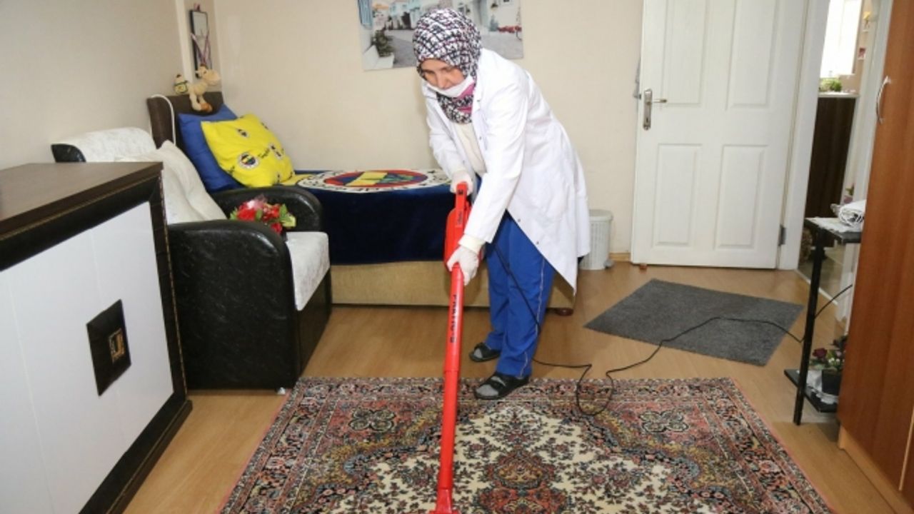 Bayram öncesi vatandaşlarımıza evde temizlik hizmeti