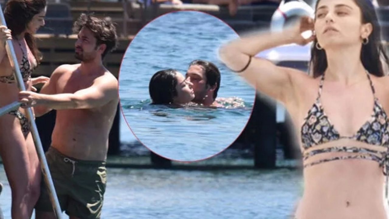 Alp Navruz ve Ayça Ayşin Turan'ın romantik tatili
