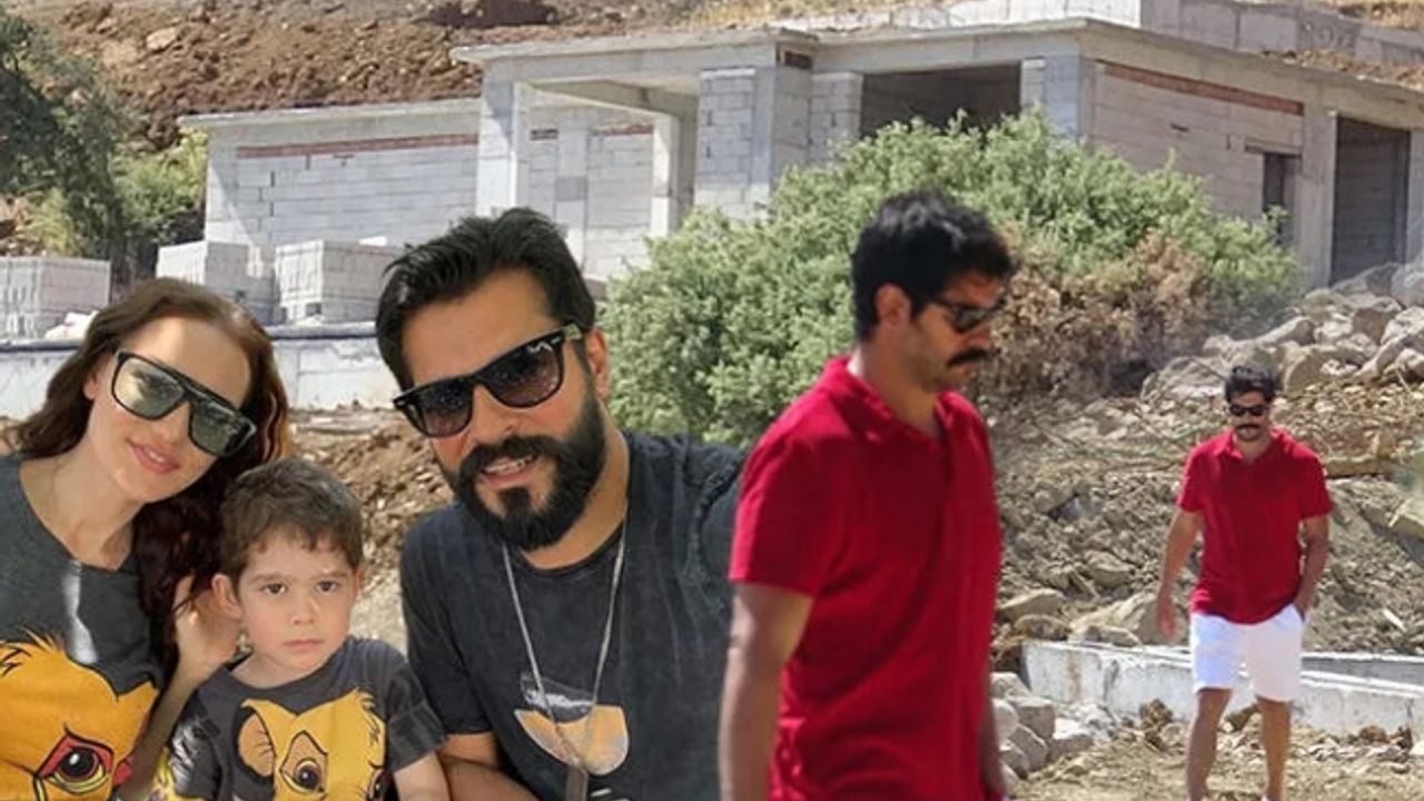 Burak Özçivit'ten milyonluk yatırım! Şantiyede teftişte