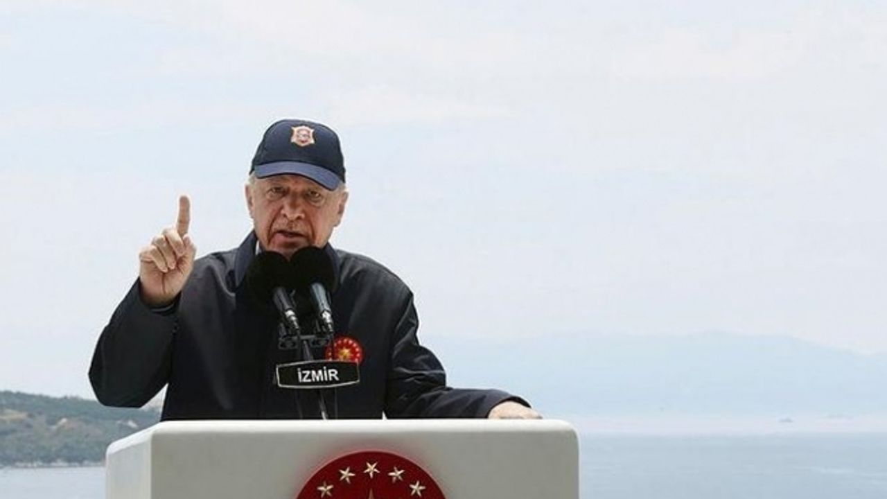 Efes-2022 Tatbikatı... Cumhurbaşkanı Erdoğan'dan Yunanistan'a çağrı!