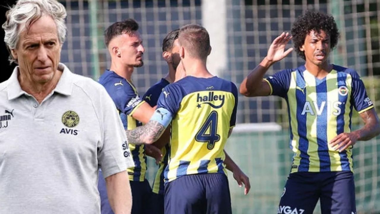 Fenerbahçe'de Jorge Jesus'un sistemi belli oldu! 10 numara detayı
