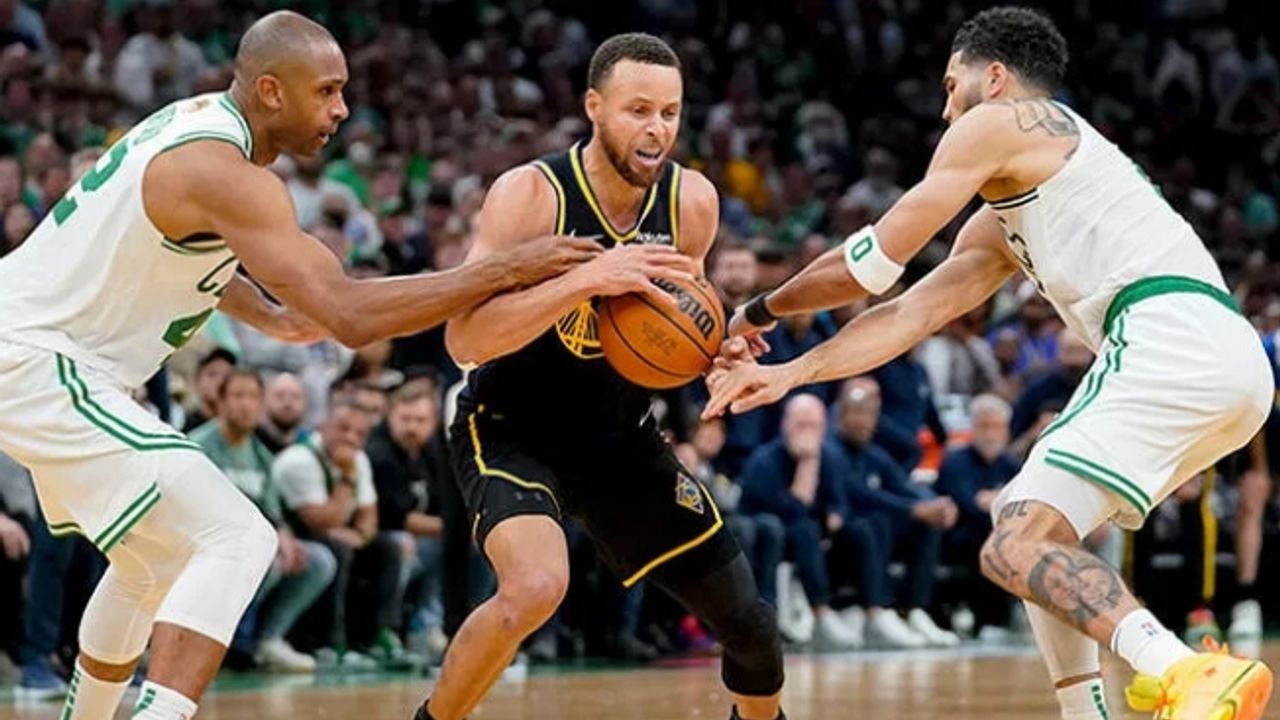 Golden State Warriors, Boston Celtics'i yıktı! Stephen Curry tarihe geçti