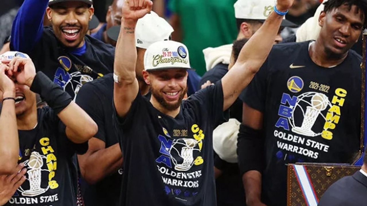 NBA'de şampiyon Golden State Warriors! Ne yaptın Curry