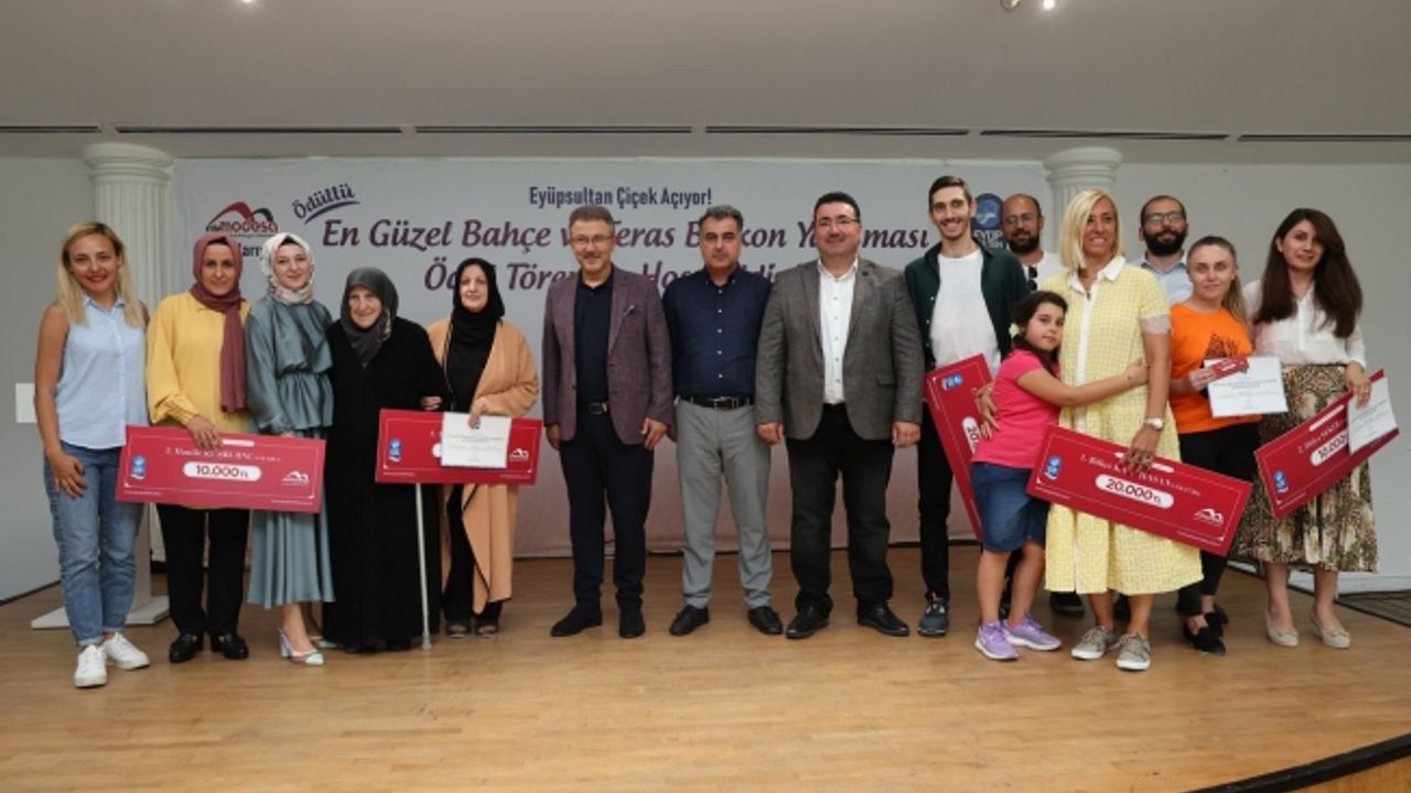 En Güzel Bahçe / Teras ve Balkon Yarışması’nda ödüller sahiplerini buldu