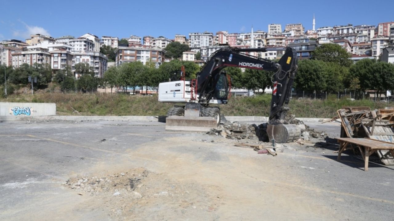 Alibeyköy'e Kapalı Pazar Yeri! Çalışmalar başladı
