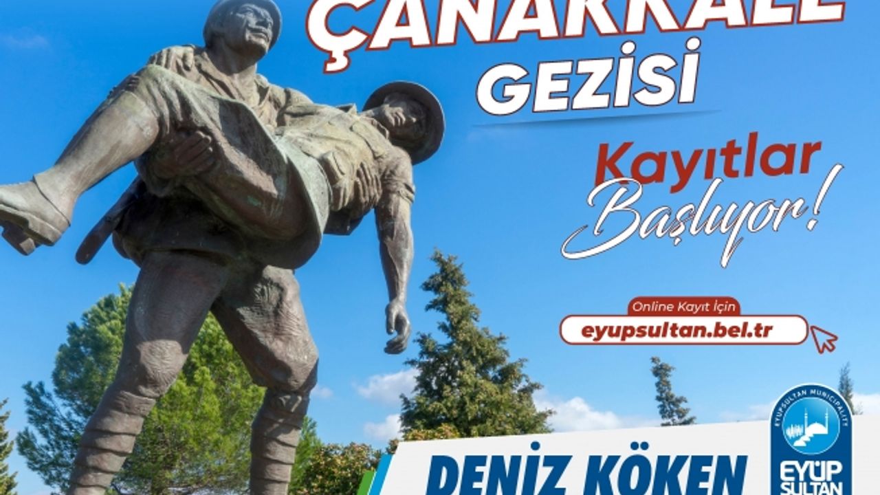 Eyüpsultan Belediyesi'nden Çanakkale'ye gezi