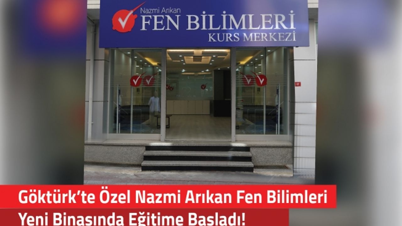 Özel Nazmi Arıkan Fen Bilimleri Yeni Binasında Eğitime Başladı!