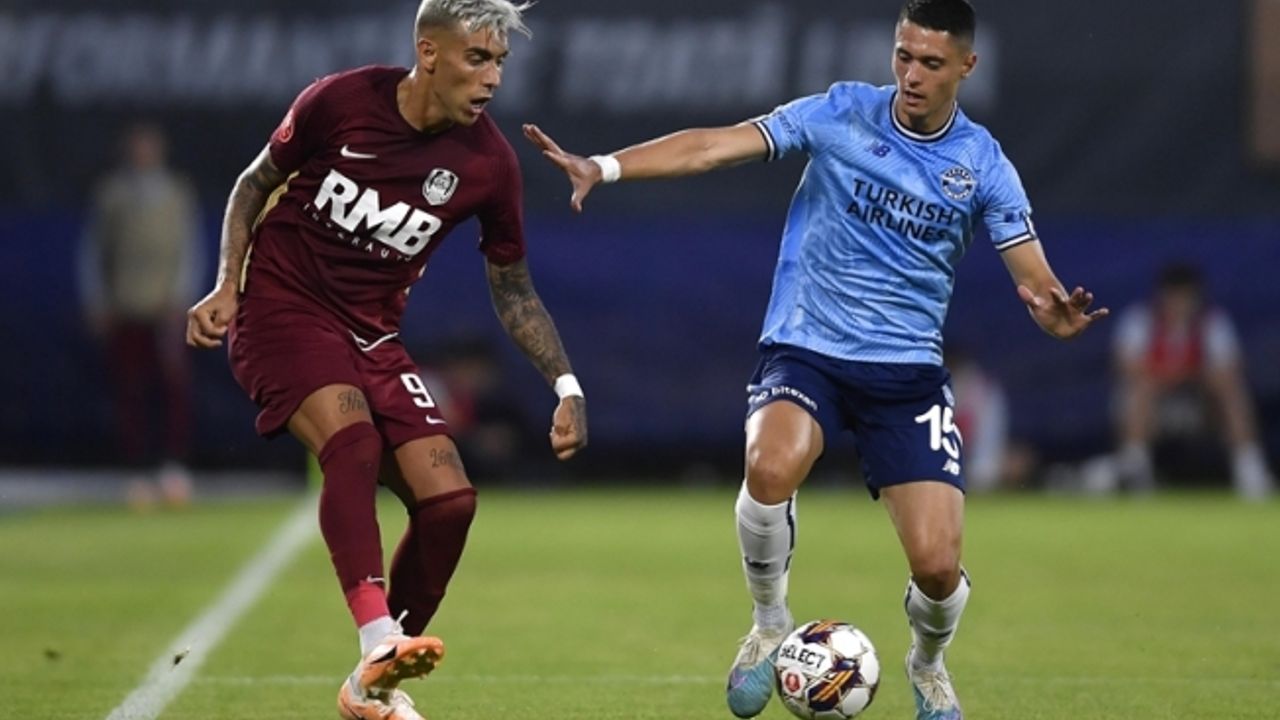 UEFA Avrupa Konferans Ligi 2. Eleme Turu İlk Maçında Adana Demirspor, CFR Cluj'la Berabere Kaldı