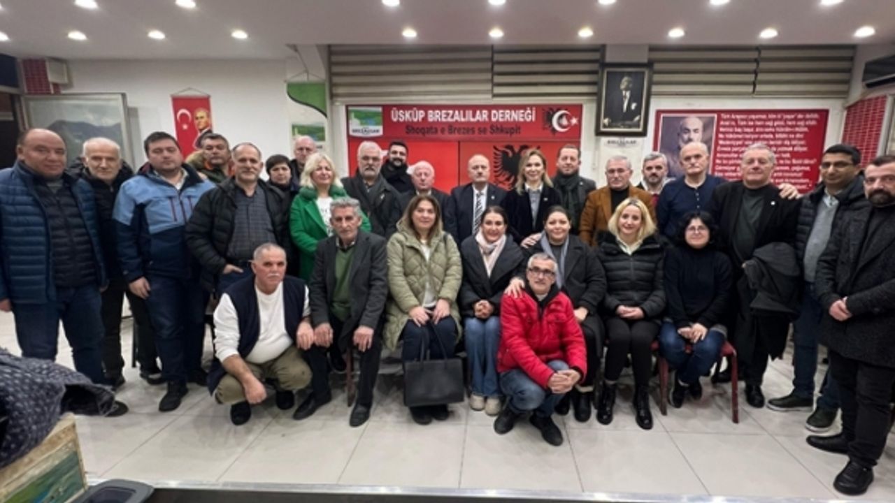 EMEL BİLENOĞLU ÜSKÜP BREZALILAR DERNEĞİNİ VE ALİBEYKÖY CEMEVİ'Nİ ZİYARET ETTİ