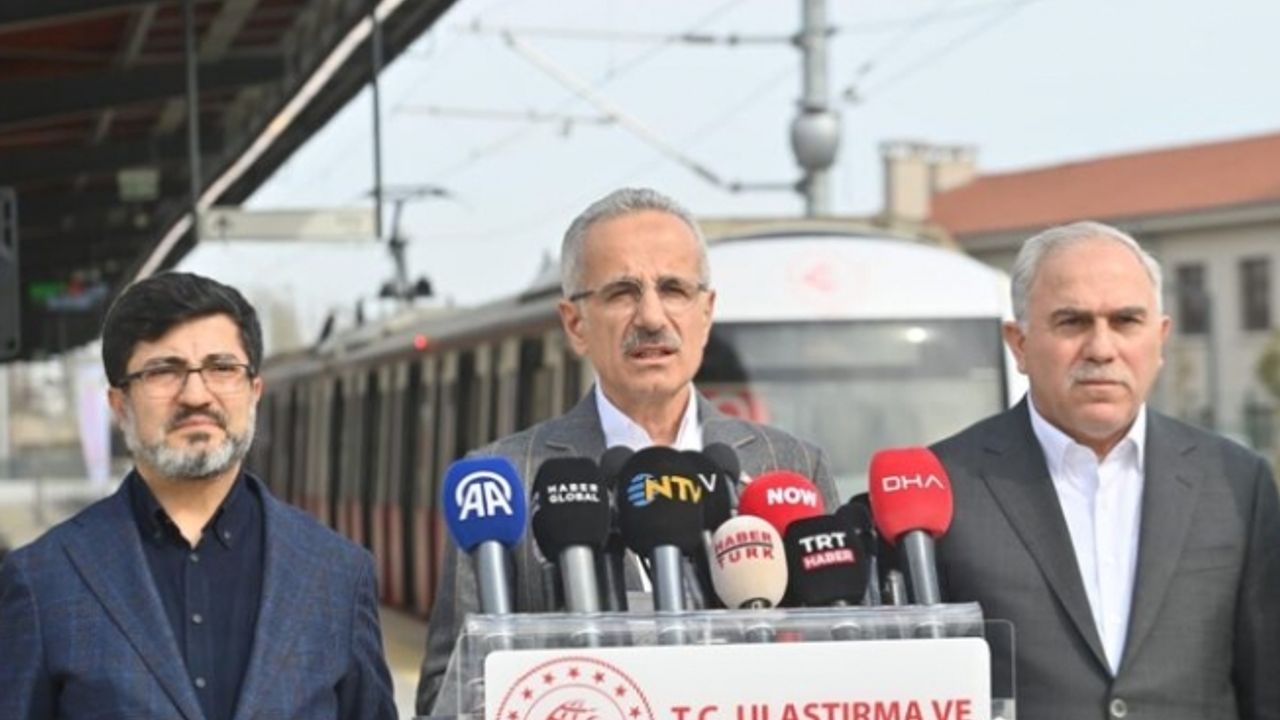 İstanbul'a yeni raylı sistem: Sirkeci-Kazlıçeşme Raylı Sistem Hattı bugün açılıyor.