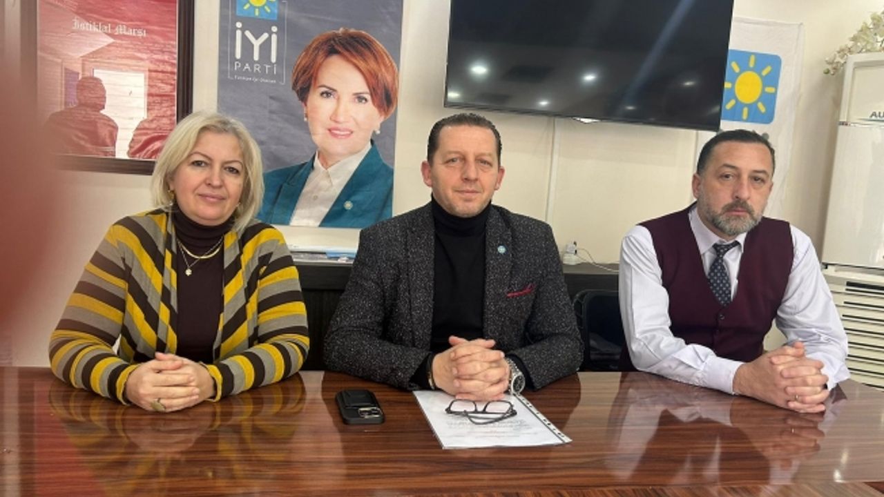 İyi Parti Eyüpsultan İlçe Başkanı İbrahim Yıldırım'dan Açıklama
