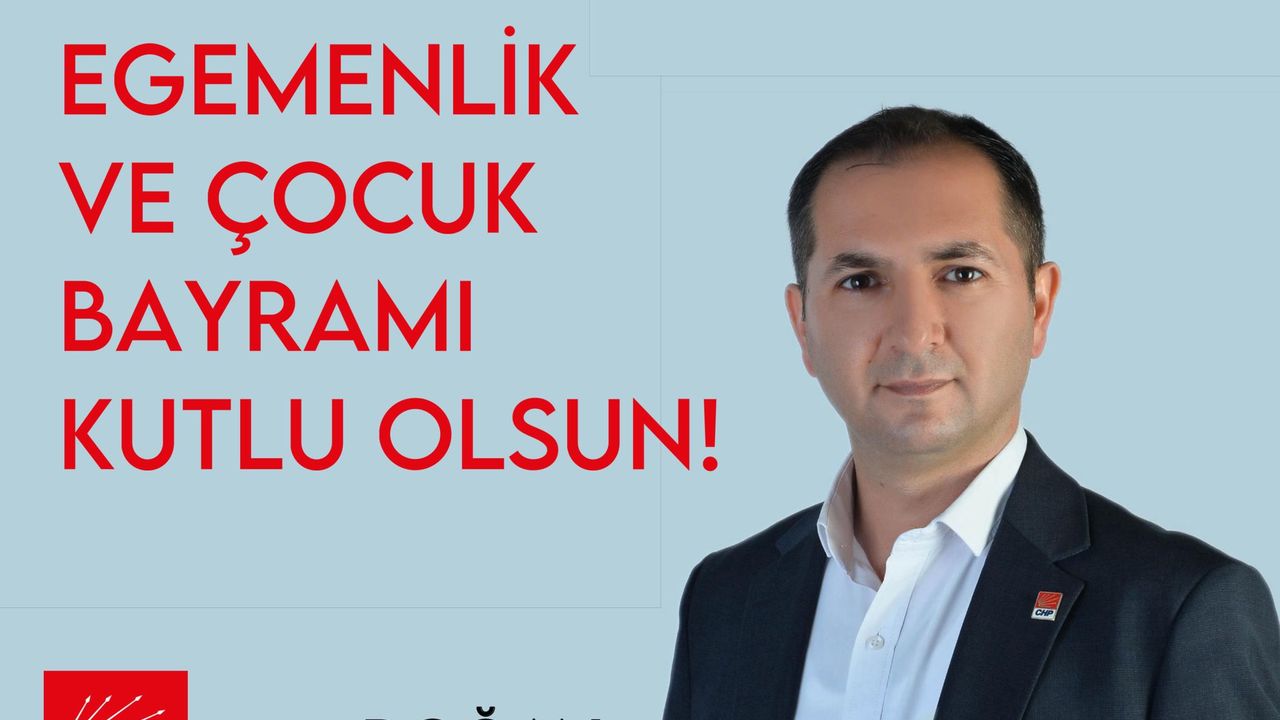 EYÜPSULTAN İLÇE BAŞKANI DOĞAN SARITAŞ’DAN 23 NİSAN BAYRAM MESAJI