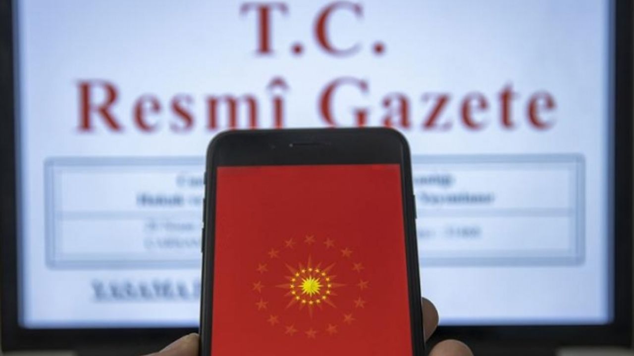 Cumhurbaşkanı Erdoğan tarafından yapılan atamalar Resmi Gazete'de
