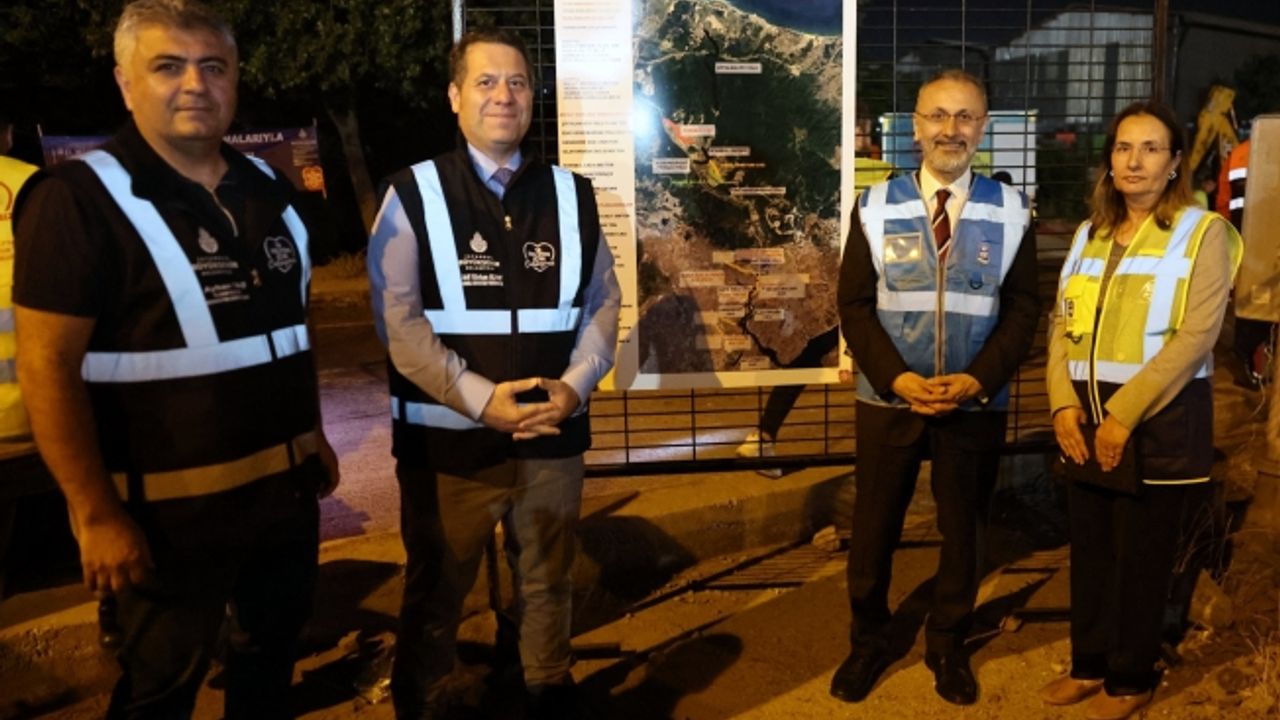 İBB koordinasyonunda asfaltlama çalışmaları aralıksız sürüyor.