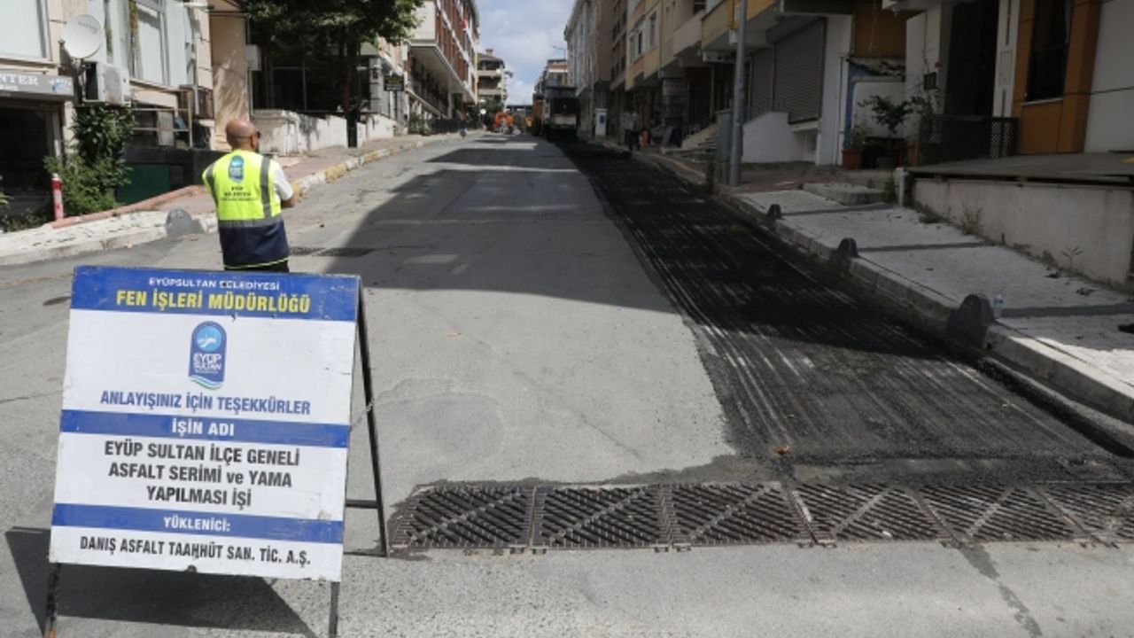 Eyüpsultan’ın tüm cadde ve sokakları yenileniyor