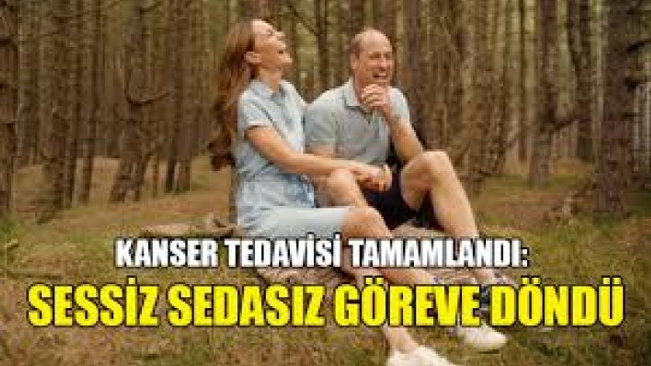 Kanser tedavisini tamamladı: Prenses Kate sessiz sedasız göreve döndü