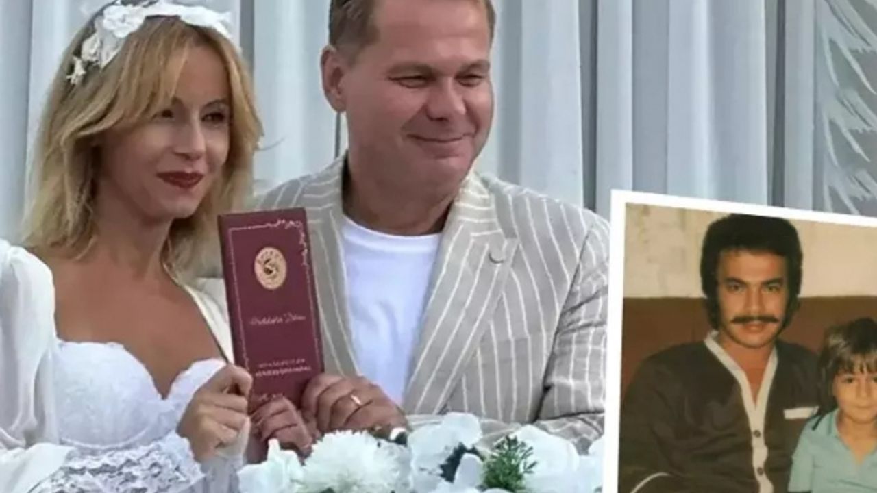 Orhan Gencebay'ın oğlu Altan Gencebay evlendi! 'Nice güzel günlere sevgilim'