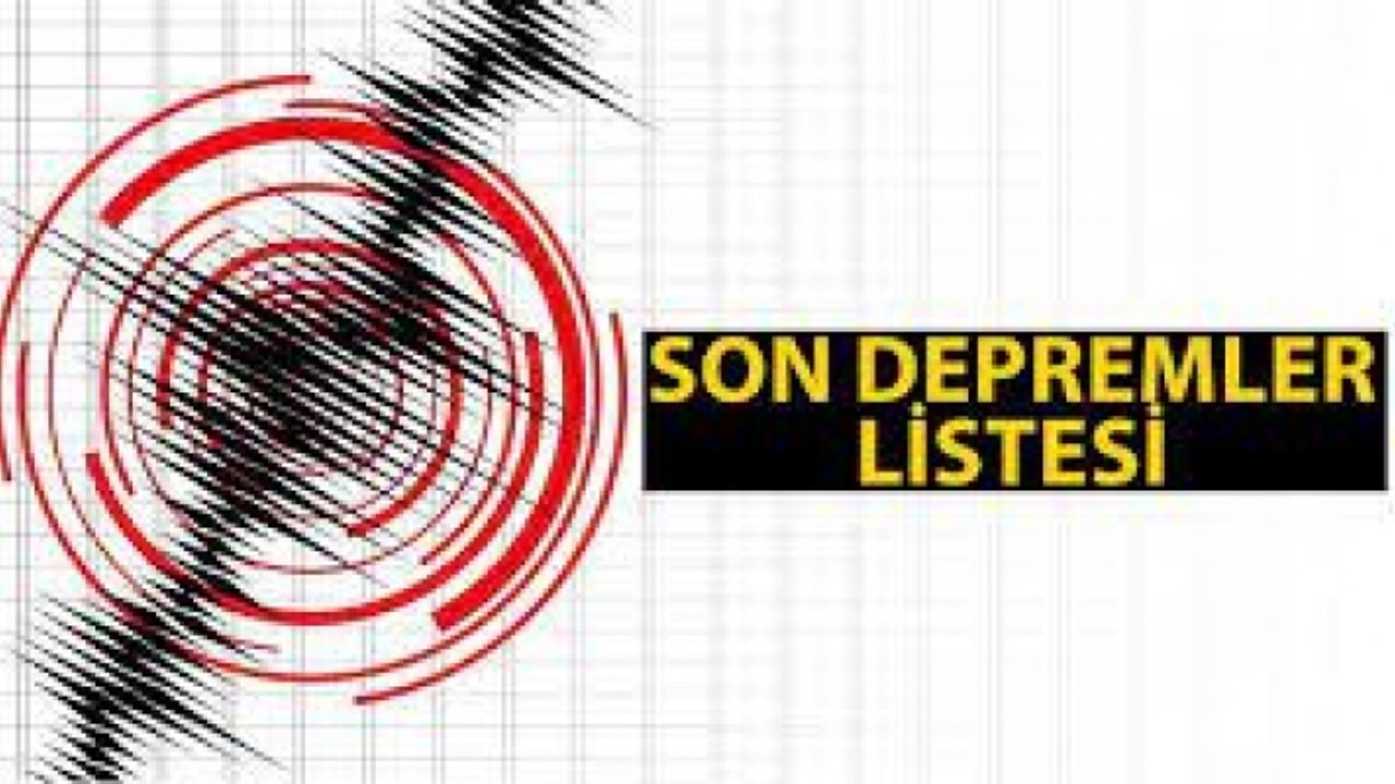 Son depremler listesi 25 Eylül 2024: AFAD ve Kandilli ile en son deprem nerede oldu, kaç büyüklüğünde?