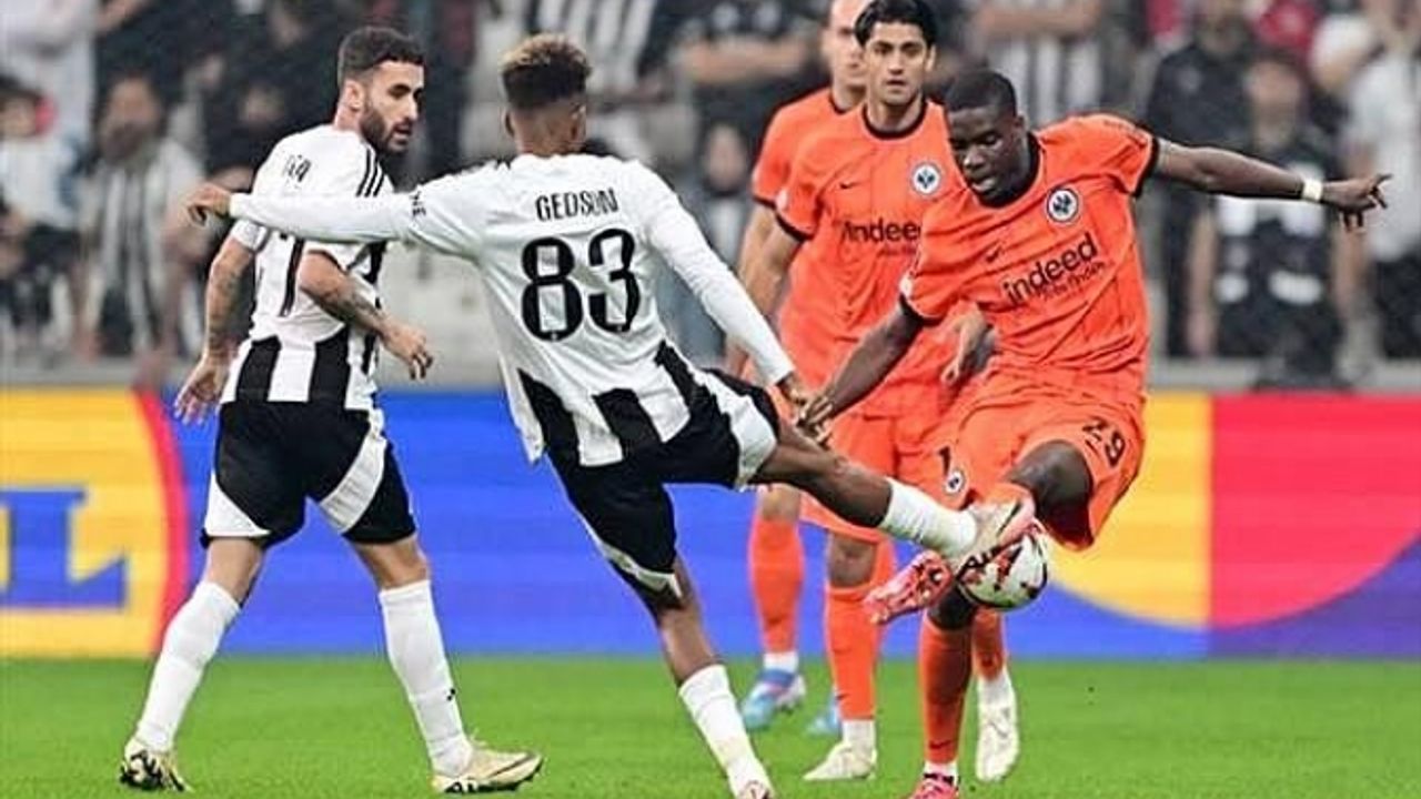 Beşiktaş, evinde Eintracht Frankfurt'a kaybetti